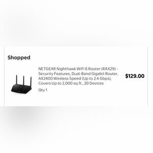 NETGEAR Nighthawk Black Dual-Band Router